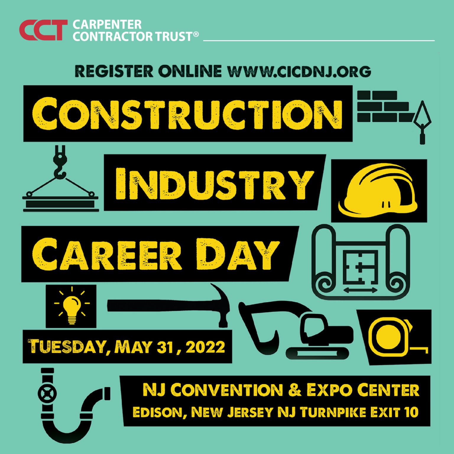 Construction Industry Career Day May 31, 2022 Carpenter Contractor Trust